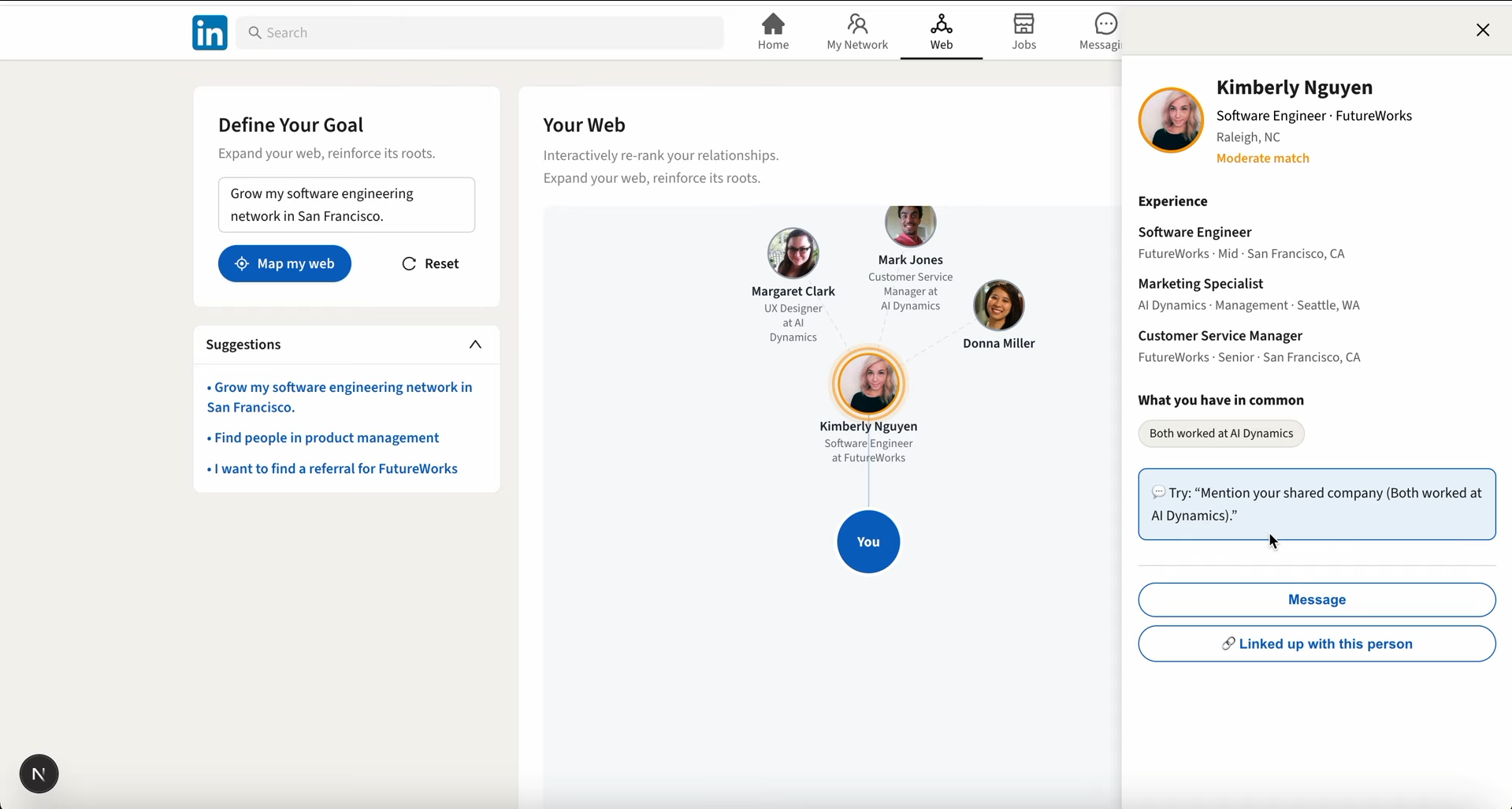 LinkedIn Web
